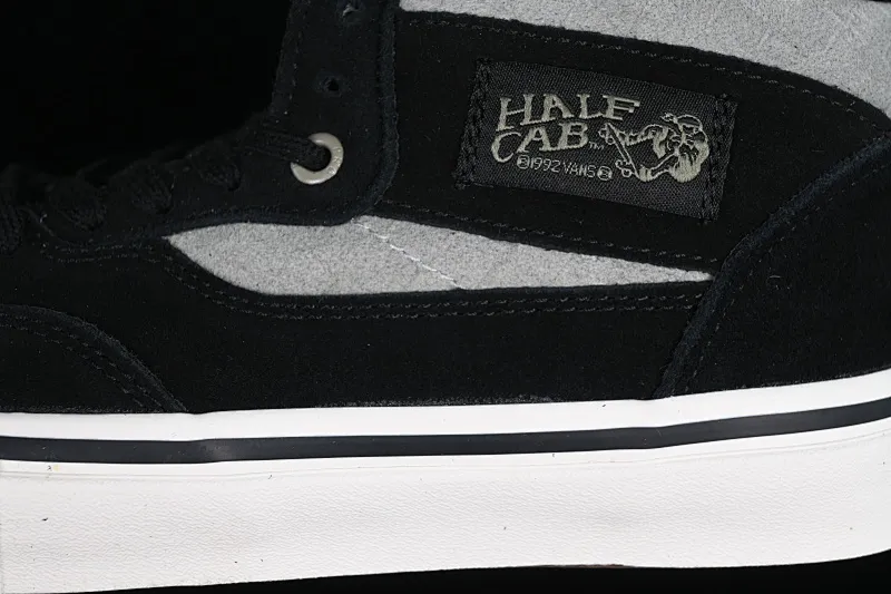 All Categories Vans Vans Series Vans Mid Vans China Vans Half Cab Pro Links Black Gray Vans Official Retro Casual Simple Versatile Skateboard Shoes VN0A38CP2LA